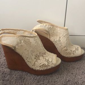 Lace Wedges